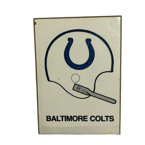Vintage 1970’s Baltimore Indianapolis Colts Stand Up Football Helmet - Picture 1 of 2